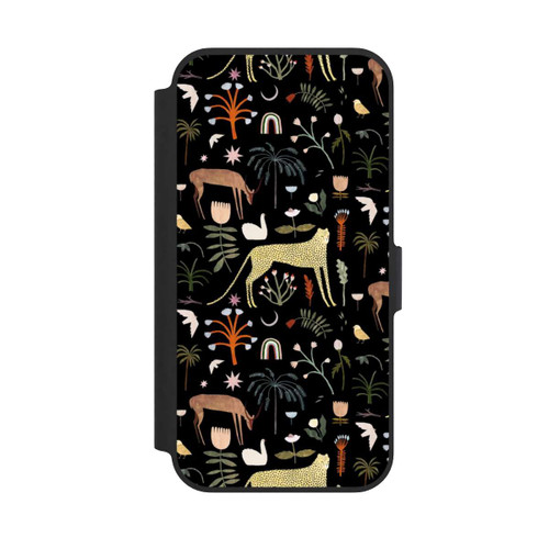 Apple iPhone 13 Pro NIVOflip Wild garden letters by Léa Le Pivert