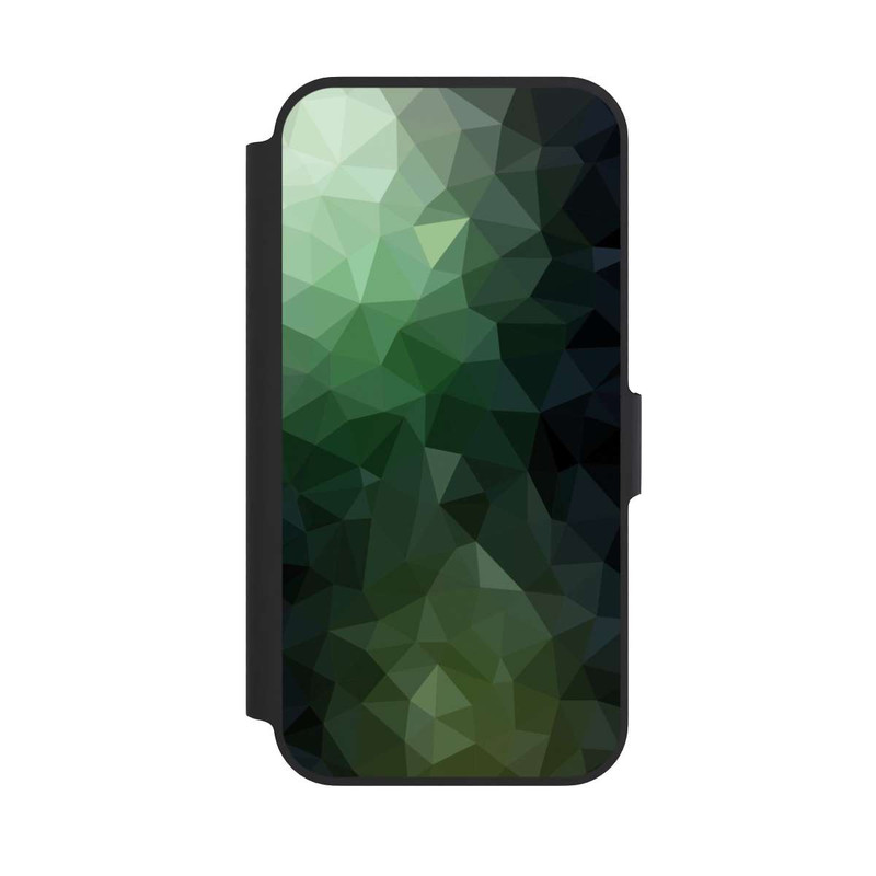 iPhone 13 Pro NIVOflip Polygonal Mosaic Green