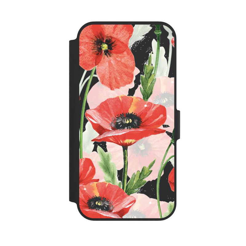 iPhone 13 Pro NIVOflip Üppige Mohnblüten Wiese
