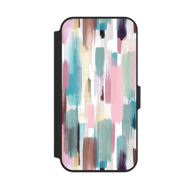iPhone 13 Pro NIVOflip Abstract Brushstrokes Pastel Shades