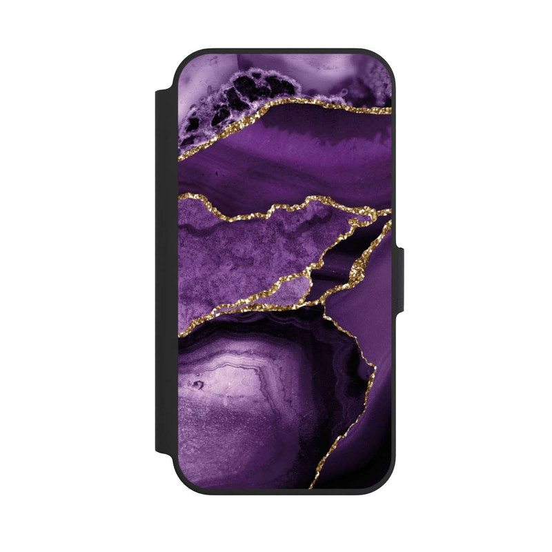 iPhone 13 Pro NIVOflip Lila Marmor Landschaft