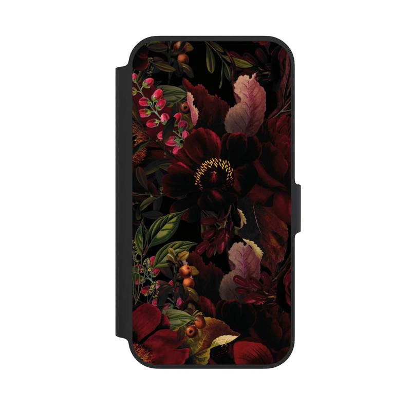 iPhone 13 Pro NIVOflip Dunkle Blumenwiese
