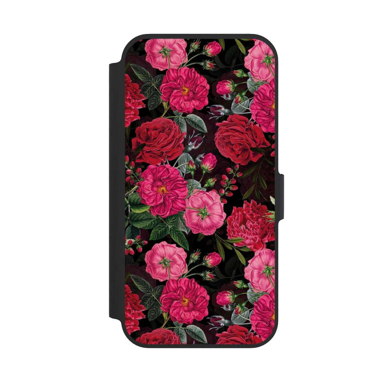 iPhone 13 Pro NIVOflip Pink and Red Flowers