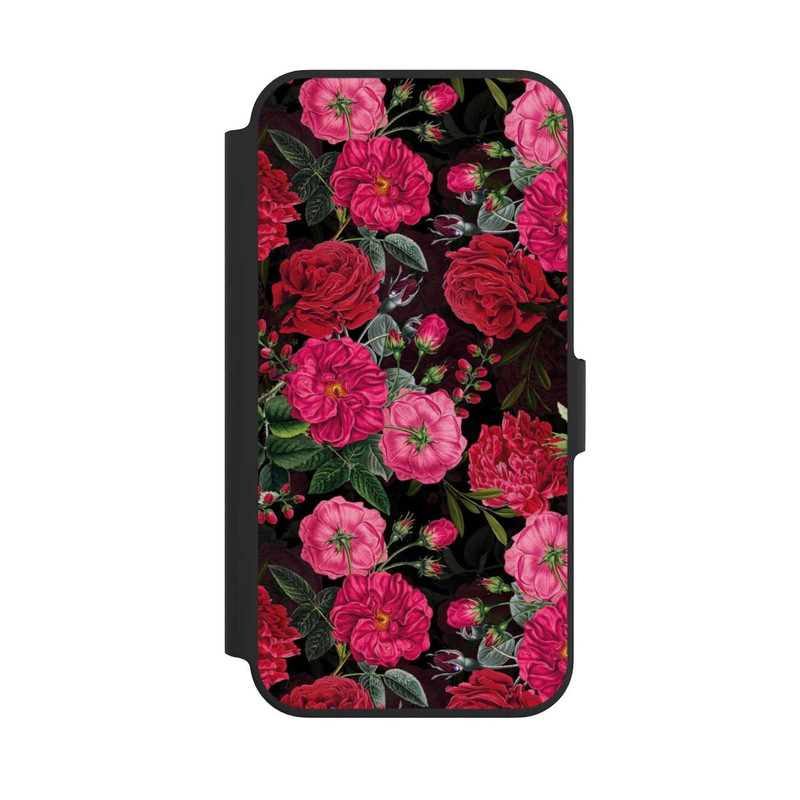 iPhone 13 Pro NIVOflip Pink and Red Flowers