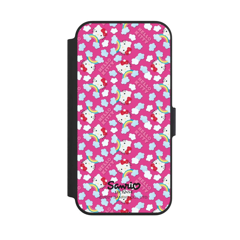 iPhone 13 Pro NIVOflip Hello Kitty Regenbogenmuster