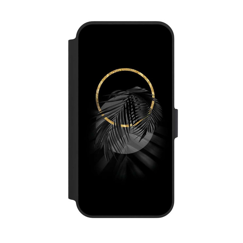 iPhone 13 Pro NIVOflip Feuille tropicale noire