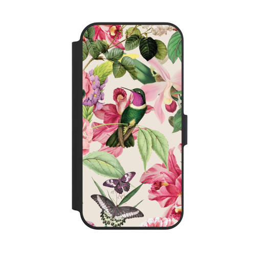 Apple iPhone 13 Pro NIVOflip Kolibris und Rosen