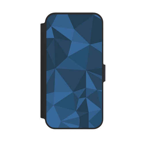 Apple iPhone 13 Pro NIVOflip Polygon Pattern Blue