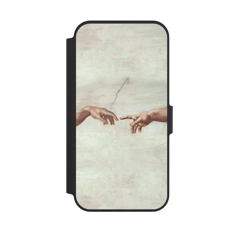 iPhone 13 Pro NIVOflip Hands of God and Adam by Michelangelo Buonarroti