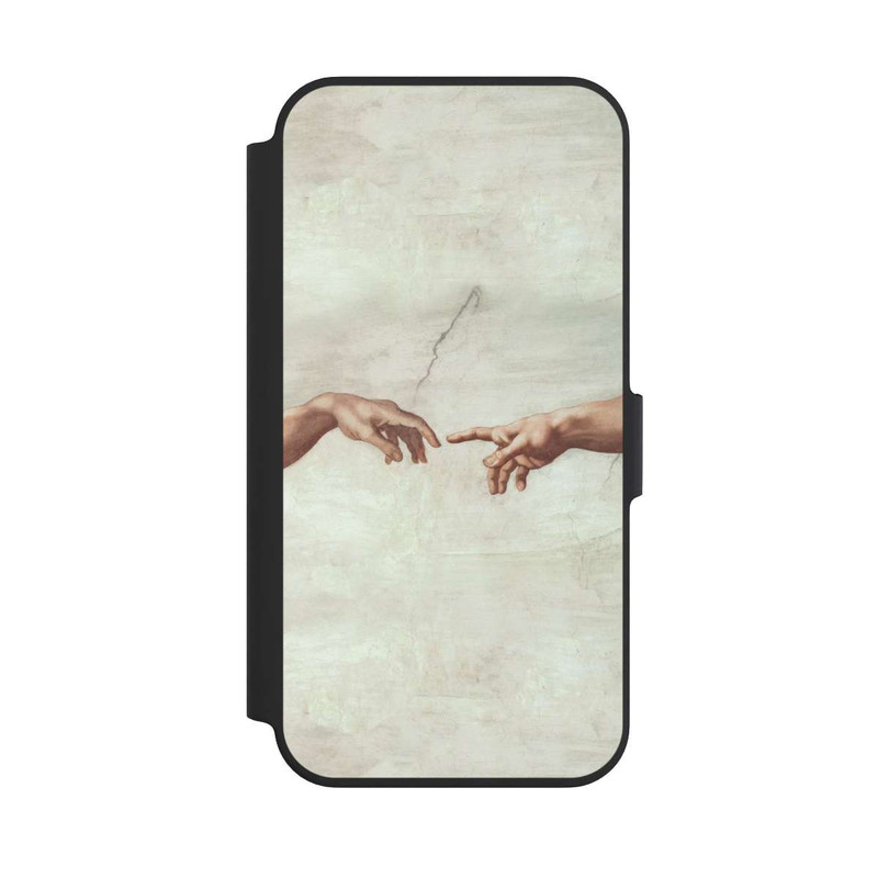 iPhone 13 Pro NIVOflip Hands of God and Adam by Michelangelo Buonarroti