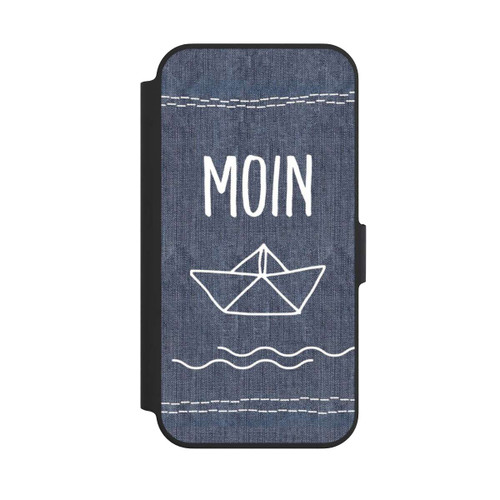 Apple iPhone 13 Pro NIVOflip Moin Schiff Denim