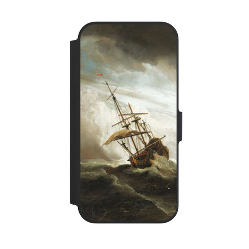 Apple iPhone 13 Pro NIVOflip A Ship on the High Seas Caught by a Squall
