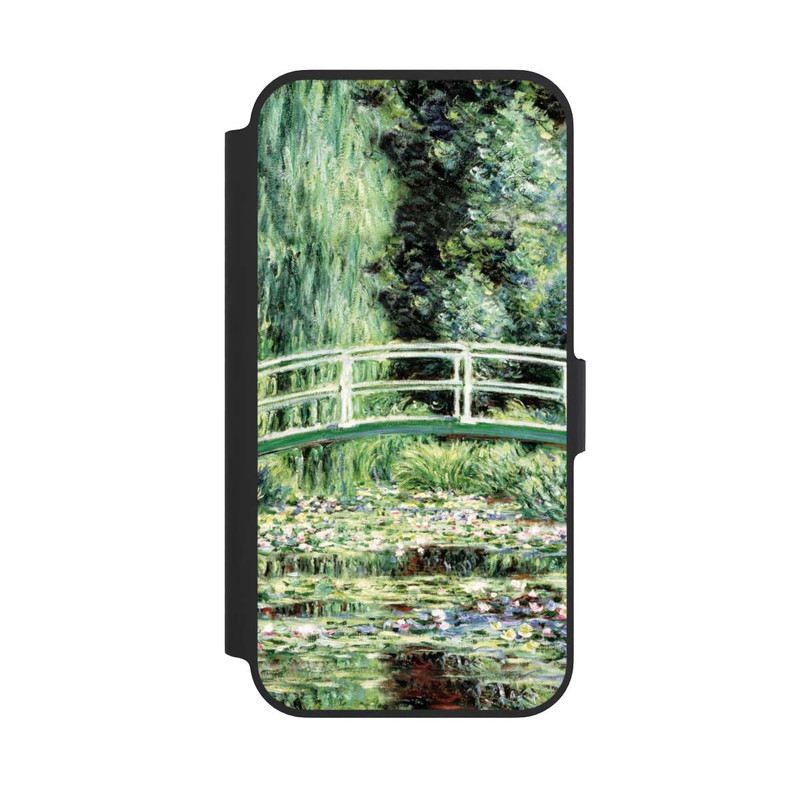 iPhone 13 Pro NIVOflip White Waterlilies by Claude Monet
