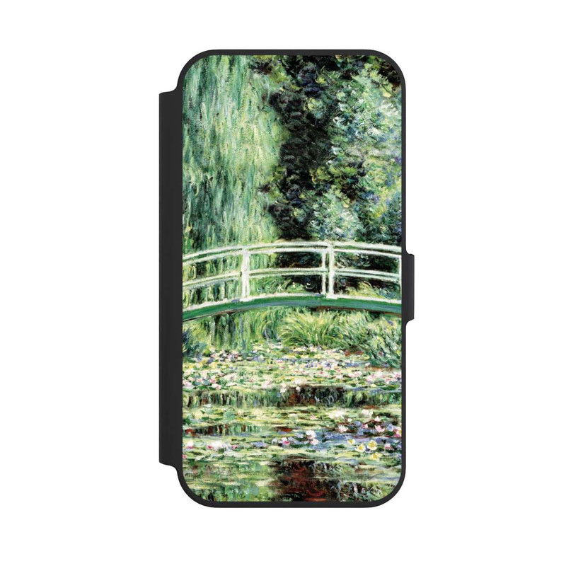 iPhone 13 Pro NIVOflip White Waterlilies by Claude Monet