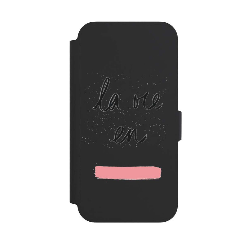 iPhone 13 Pro NIVOflip La vie en Rosa Transparent