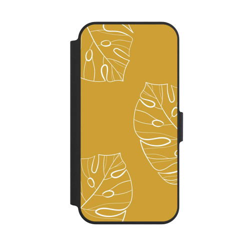 Apple iPhone 13 Pro NIVOflip Leaves Mustard Background