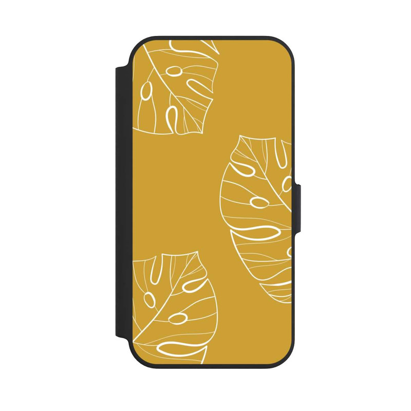 iPhone 13 Pro NIVOflip Leaves Mustard Background