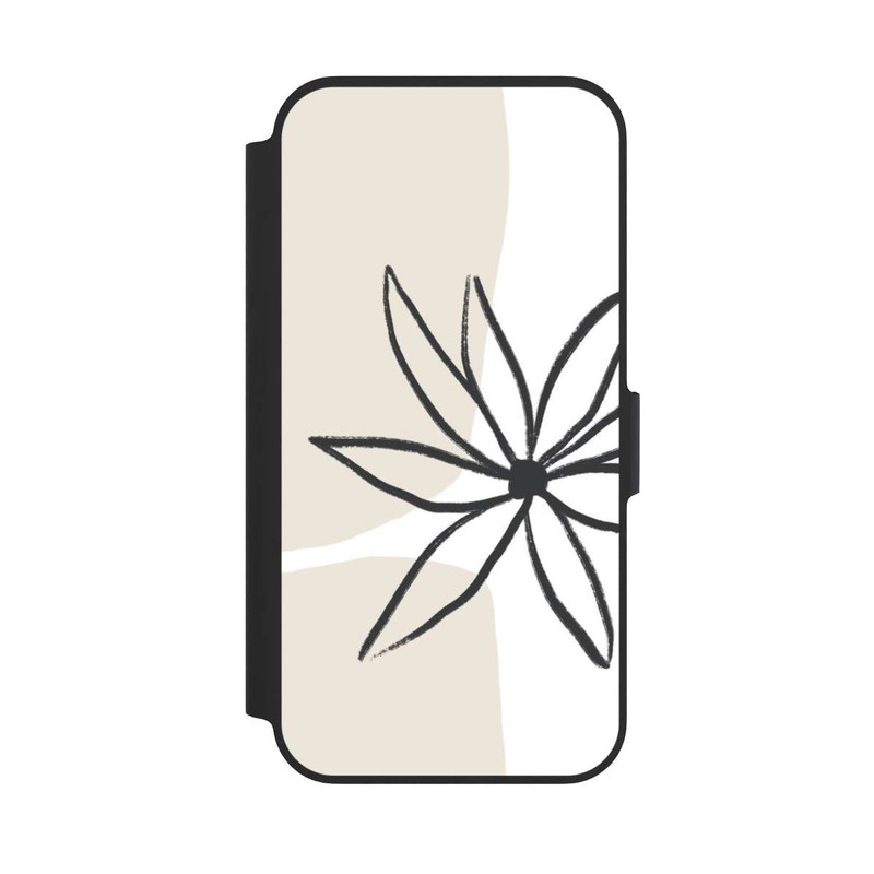 iPhone 13 Pro NIVOflip Blume und Creme