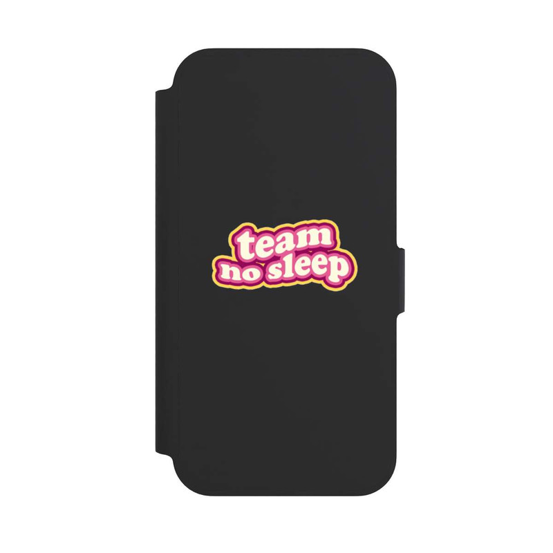 iPhone 13 Pro NIVOflip Team No Sleep 70s Transparent