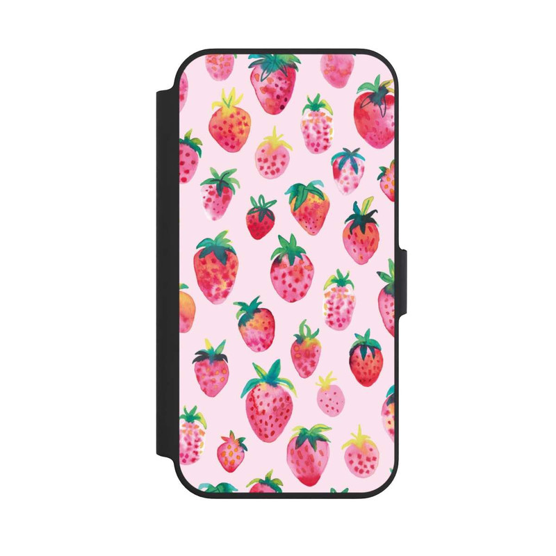 iPhone 13 Pro NIVOflip Fraises aquarelles