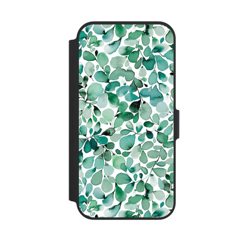 Apple iPhone 13 Pro NIVOflip Watercolor Pattern Leaffy Leaves