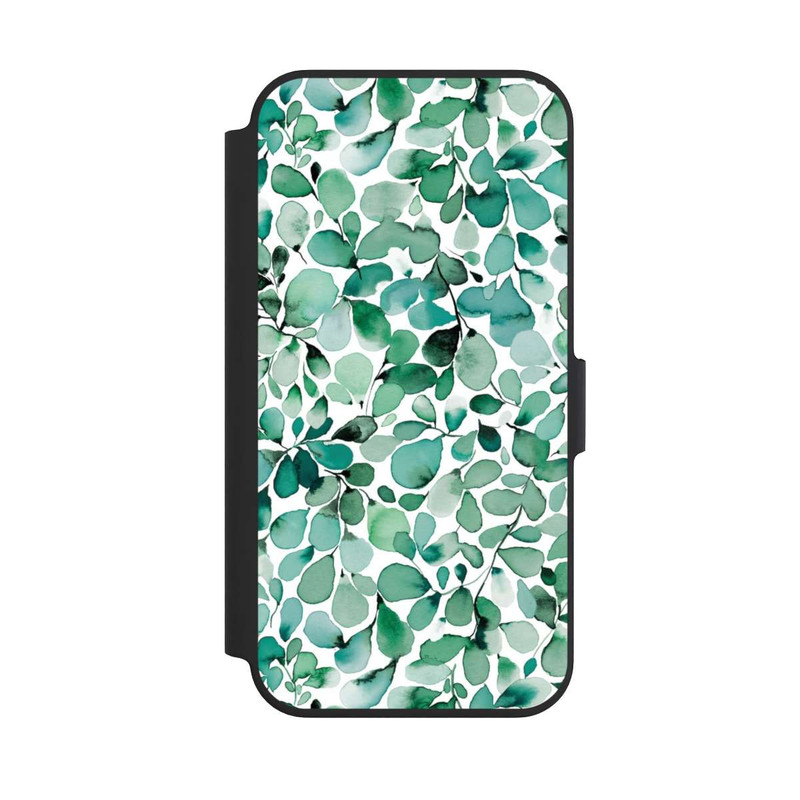 iPhone 13 Pro NIVOflip Watercolor Pattern Leaffy Leaves