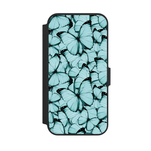Apple iPhone 13 Pro NIVOflip Teal Butterflies