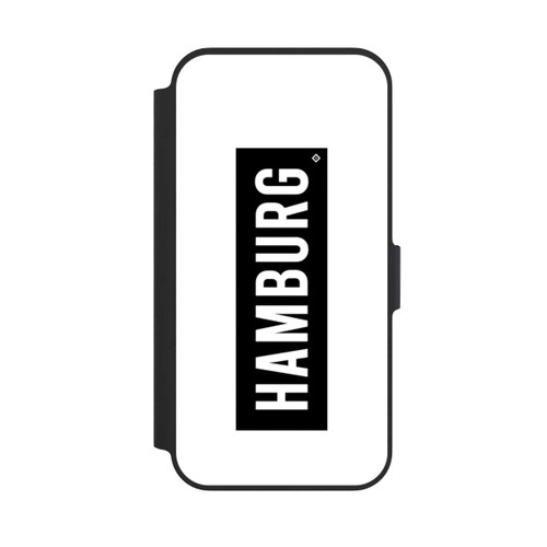 Apple iPhone 13 Pro NIVOflip HSV Hamburg Schwarz Weiss