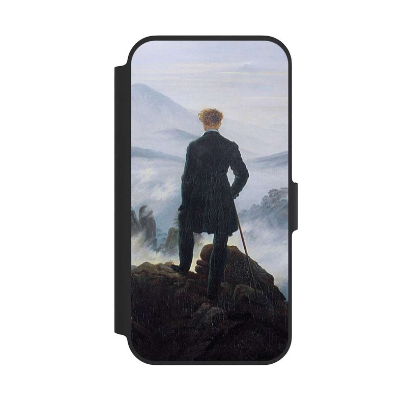iPhone 13 Pro NIVOflip Le Vagabond au-dessus de la Mer de Brouillard