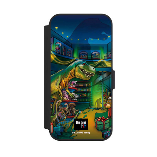 Apple iPhone 13 Pro NIVOflip Die Drei Fragezeichen Dino
