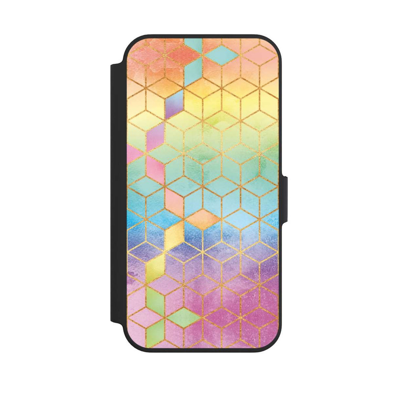 iPhone 13 Pro NIVOflip Cubes Arcs-en-ciel