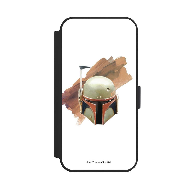 iPhone 13 Pro NIVOflip Boba Fett Helm Weiß