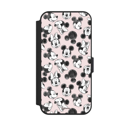 Apple iPhone 13 Pro NIVOflip Minnie &amp; Mickey Viele Gesichter Pink