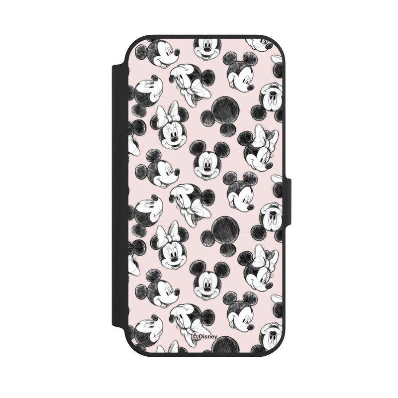 iPhone 13 Pro NIVOflip Minnie & Mickey Viele Gesichter Pink