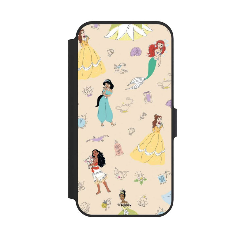 iPhone 13 Pro NIVOflip Princess Pattern Beige Disney Princess