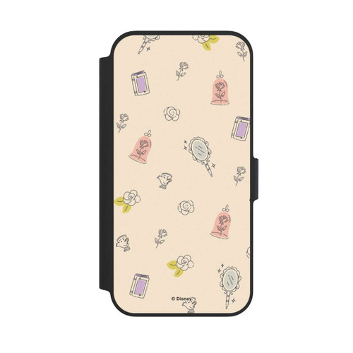 Apple iPhone 13 Pro NIVOflip Princess Accessoires Pattern Beige Disney Princess 