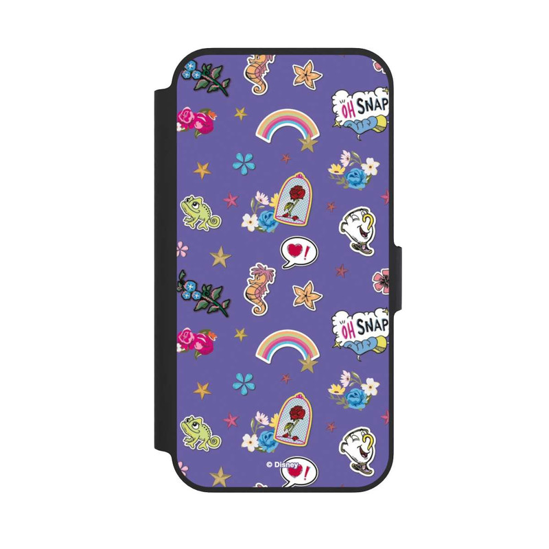 iPhone 13 Pro NIVOflip Princess Pattern Purple Disney Princess