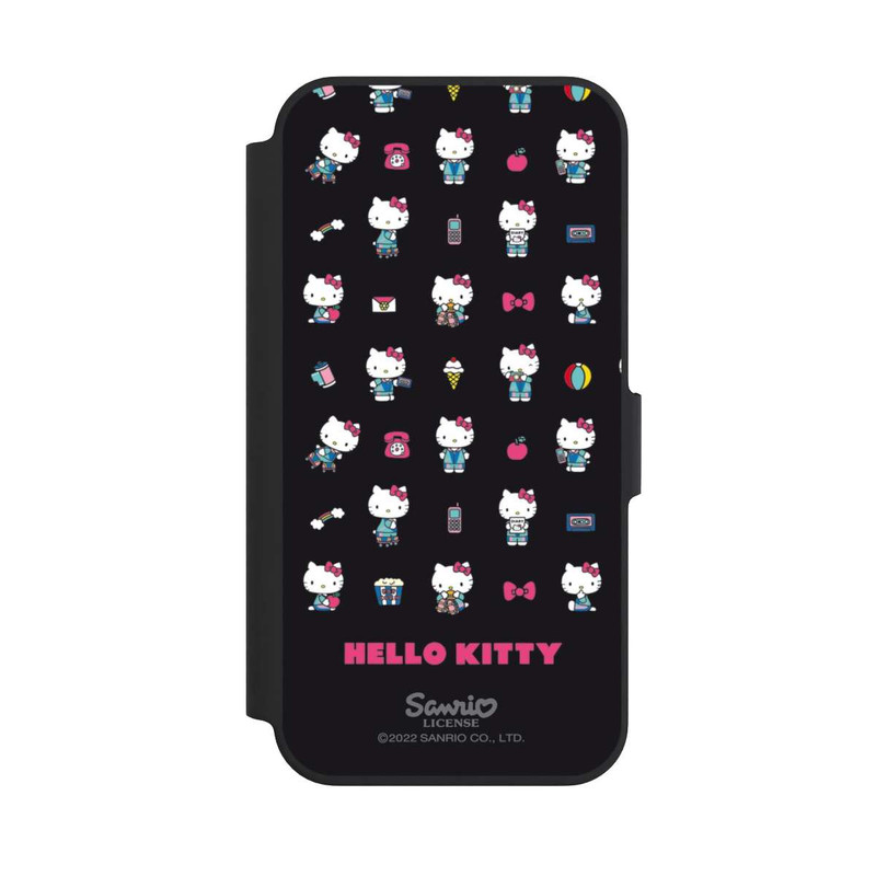 iPhone 13 Pro NIVOflip Hello Kitty 90s Schwarz