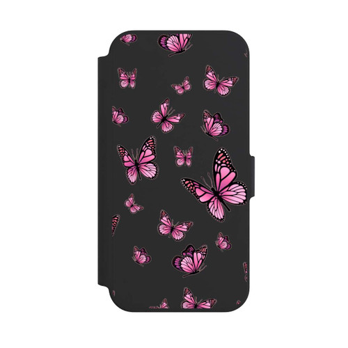 Apple iPhone 13 Pro NIVOflip Schmetterlinge pink