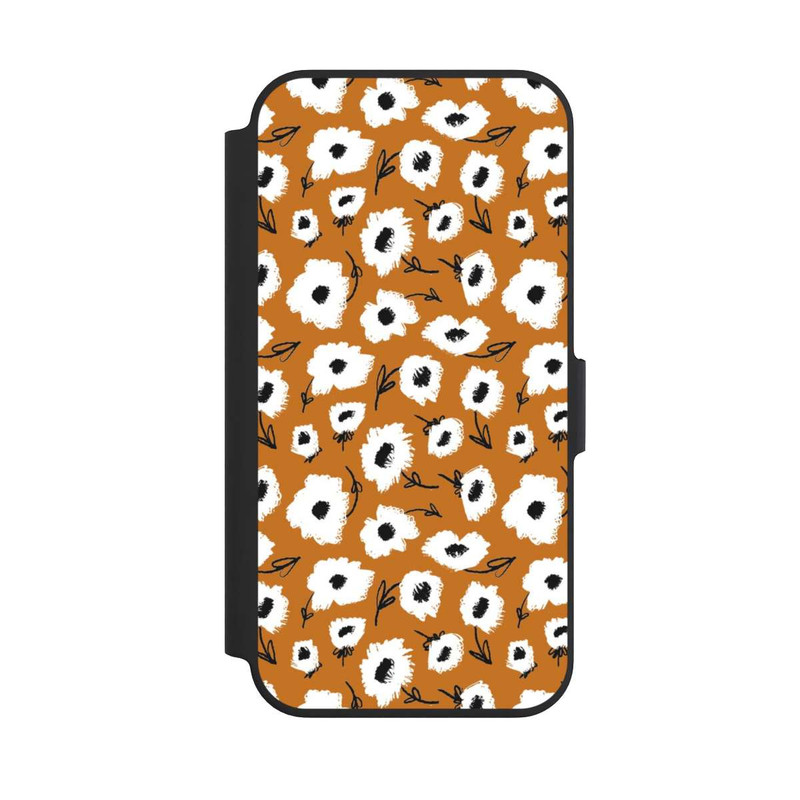 iPhone 13 Pro NIVOflip Pattern Fleurs Ocres