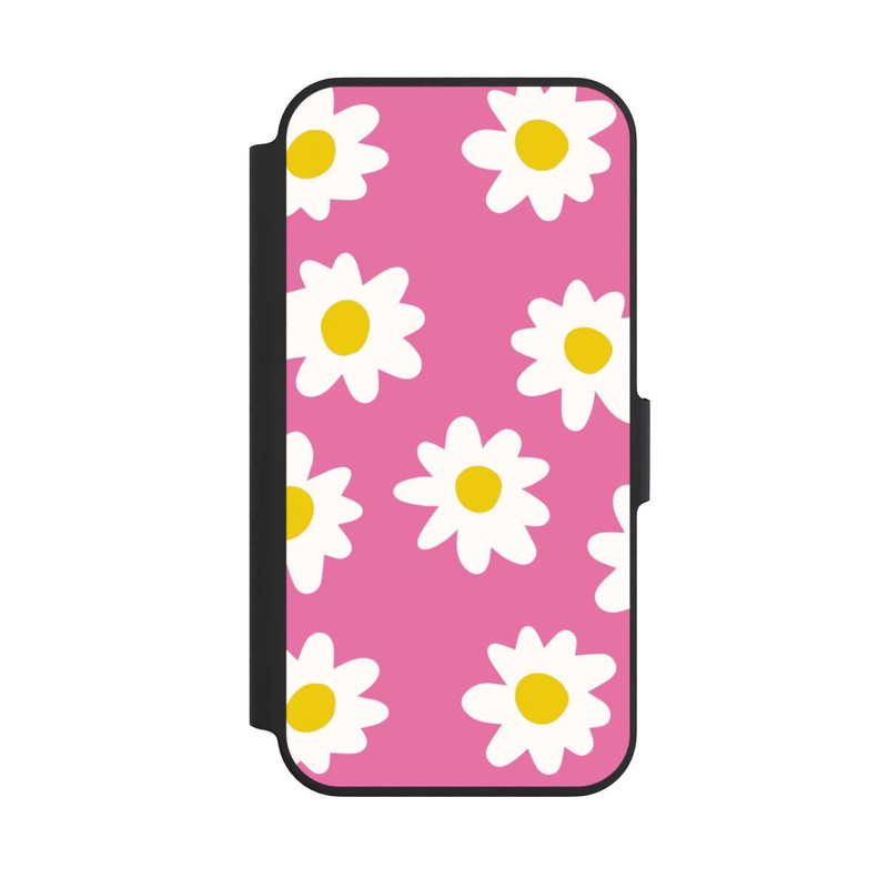 iPhone 13 Pro NIVOflip Marguerites Pattern Rose