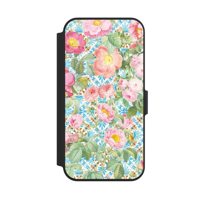 iPhone 13 Pro NIVOflip Greek peonies pattern