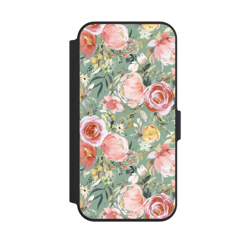 Apple iPhone 13 Pro NIVOflip Bouquet de Pivoines Pastelles