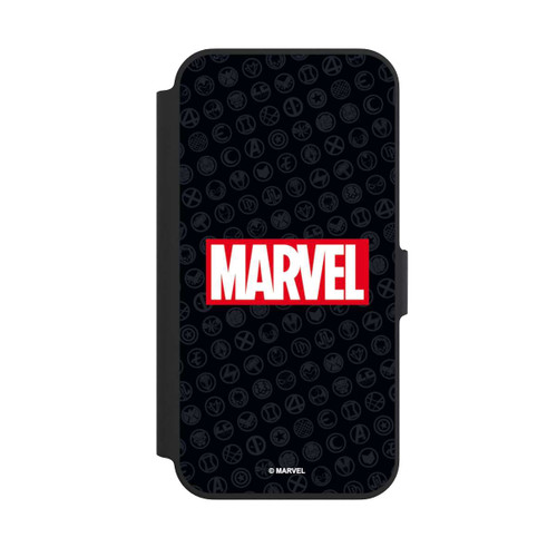 Apple iPhone 13 Pro NIVOflip Marvel Logo Black Red 