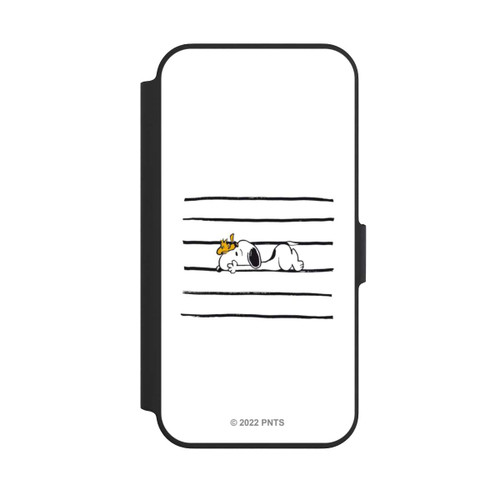 Apple iPhone 13 Pro NIVOflip Snoopy Woodstock Streifen