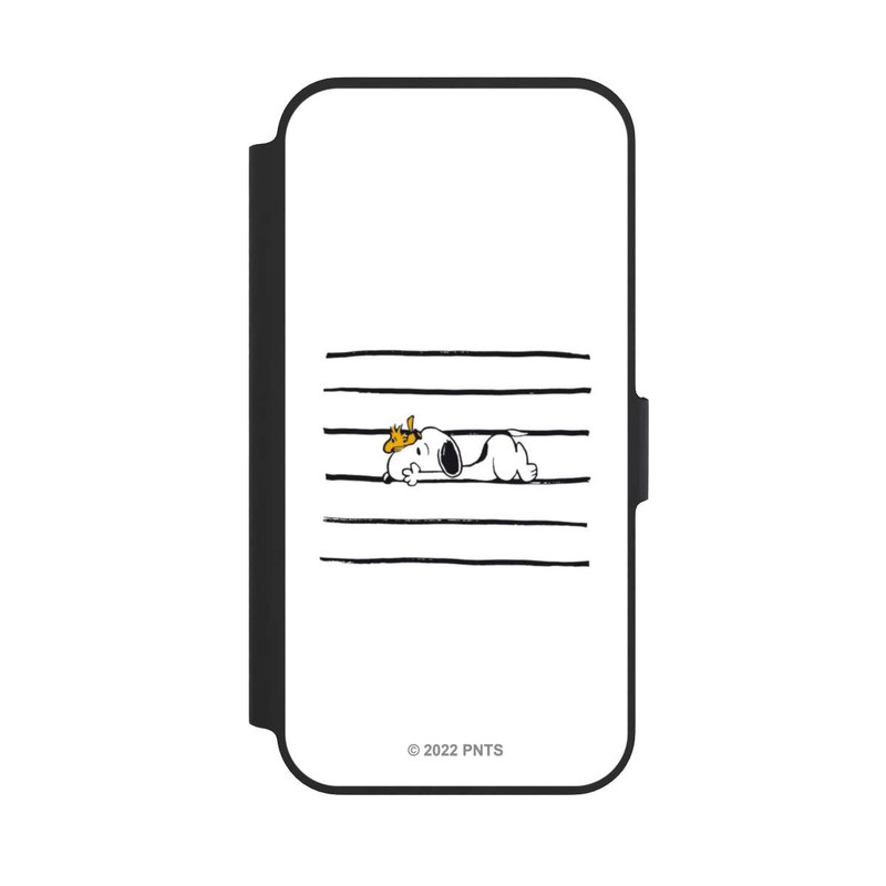 iPhone 13 Pro NIVOflip Snoopy Woodstock Streifen
