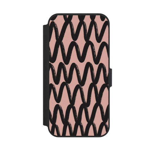 Apple iPhone 13 Pro NIVOflip Zig Zag Noir