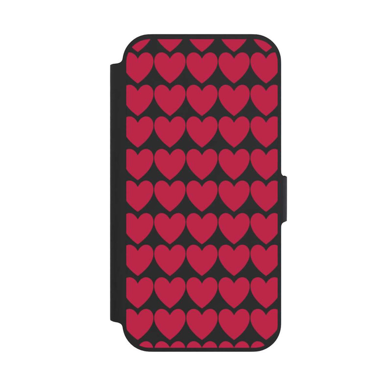 iPhone 13 Pro NIVOflip Viva Magenta Hearts