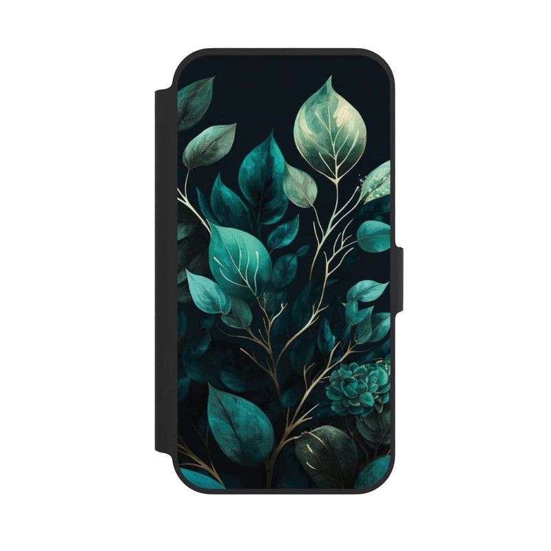 iPhone 13 Pro NIVOflip Eucalyptus Fond Sombre