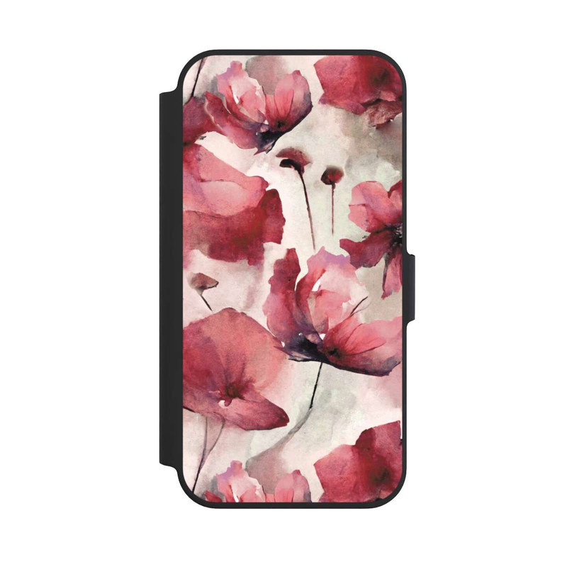 iPhone 13 Pro NIVOflip Wilde Mohnblumen